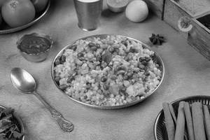 Sabudana Khichdi+dahi