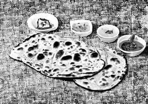 Tandoori mooli paratha