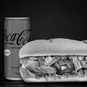 Roasted Chicken Strip Sandwich (15cm) + Coke(Save 31%)
