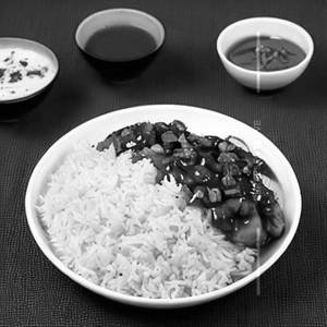 Chicken szechuan rice