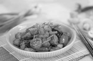 Mushroom chilli
