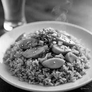 Chicken Burnt Garlic Fried Rice