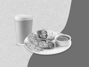 Cold Coffee (S) + Choice of Wrap
