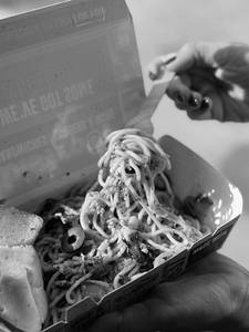Chicken Aglio E Olio Spaghetti Chicken