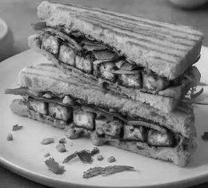 Paneer tikka sandwich