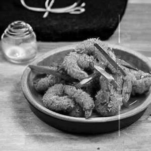 Golden Fried Prawns