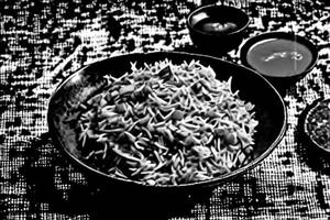 Schezwan chicken fried rice