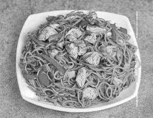 Schezwan Chicken Noodles