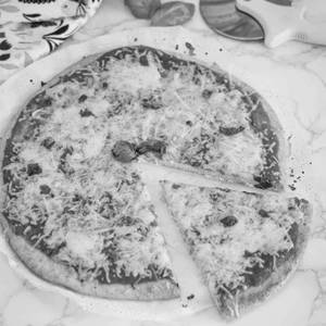 Cottage cheese pizza