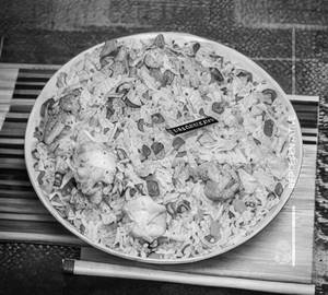 Double egg chicken fried rice