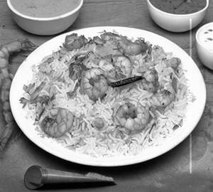 Prawns Biryani