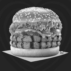 Flame-Grilled Chicken Whopper Deluxe(Reg. Size Bun) Double Patty.