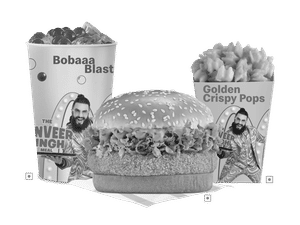  The Ranveer Singh Meal McVeggie Xplode