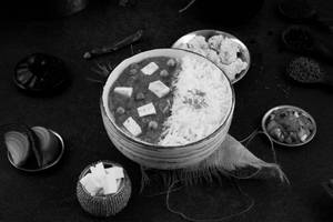 Matar Paneer Rice Bowl