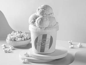 Popcorn Ice Cream Tub (125 Ml)