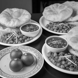 Chole Bhature [3 Plate] + Gulab Jamun [3 Pcs]