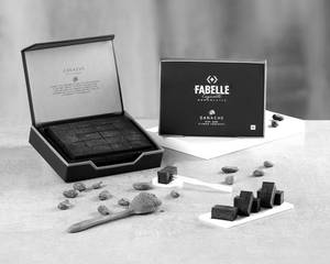 Ganache Rich Dark - Smooth Handcrafted Chocolates Cubes [20 cubes]