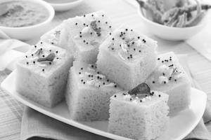Khaman Dhokla (plate)
