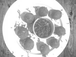 Cheesy Corny Spinach Balls