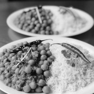 Chole Chawal [2 Plate]