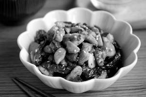 Diced Chicken With Red Chilli Dry