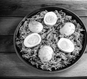 Egg biriyani