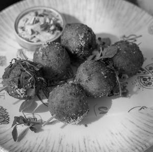 Olive And Pepper Arancini