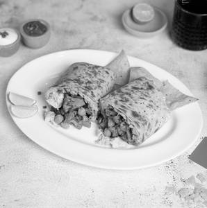 Roasted Cauliflower Breakfast Burrito