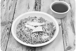 Maggi With Cheese Slice