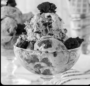 Nutella Brownie Ice Cream