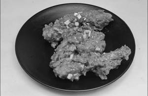 Pan fried chicken wings 4 pieces