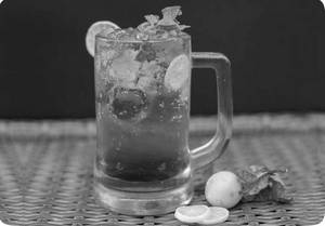 Blue Sunrise Mojito