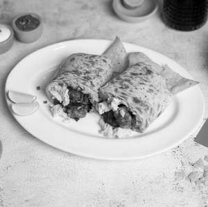 Grilled Prawns Breakfast Burrito
