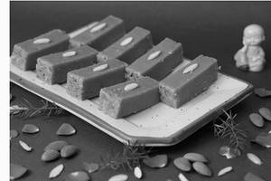 Roasted Almond Mysore Pak