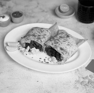 Grilled Buff Breakfast Burrito