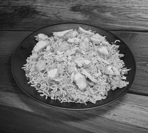 Egg chicken fried rice full