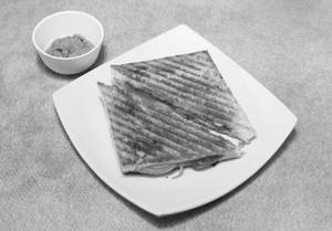 Masala Aloo Cheese Toast