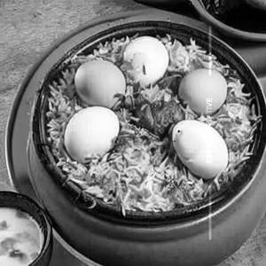 Egg biryani