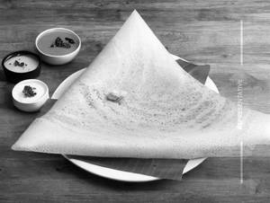 Butter cheese dosa