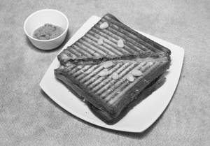 Veg Corn Grill Cheese Toast