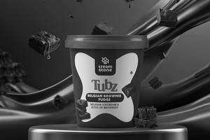 Belgian Brownie Fudge Tub 600 Ml