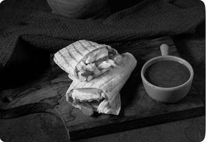 Paneer Patty Wrap