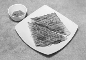 Bhujiya Cheese Toast