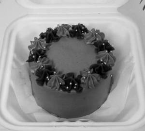 Chocolate Pyramid Bento Cake