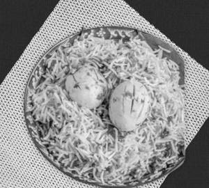 Egg biryani with raita [2 egg]