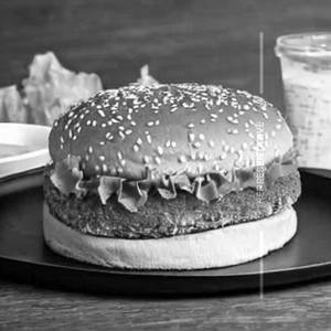 Crispy veg burger
