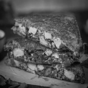 Paneer makhni sandwich