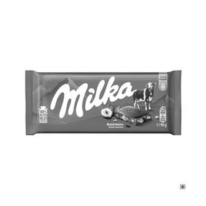 Milka Whole Hazelnut Milk Bar [100 Grams]
