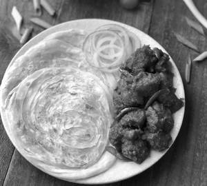 Chicken Kothu Porotta + Chicken Roast