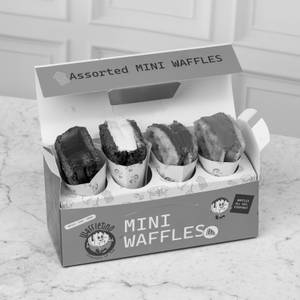 Four Shades Of Choco Mini Waffles